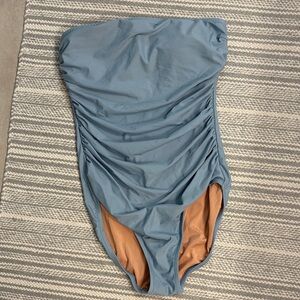 J. Crew Light Blue Swimsuit size 10
